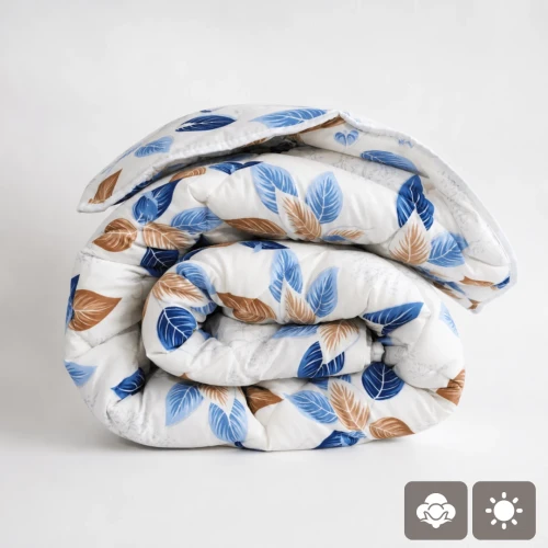 Снимка на Памучна лятна олекотена завивка "Дейли Мадейра" единична 150/210 см