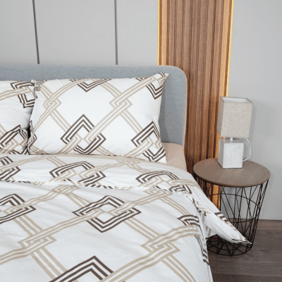 Спален комплект 4 части Аспера за спалня от 100% памук