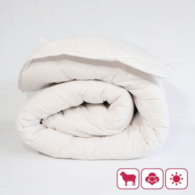 Лятна вълнена завивка "Мерино Лайт" двойна 200/210 см  