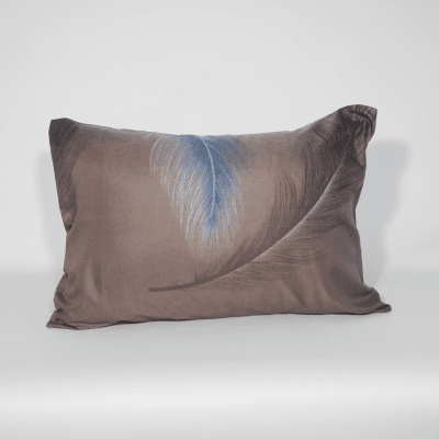 Комплект от 2 калъфки за възглавници с размер 50/70 см, микрофибър Платин