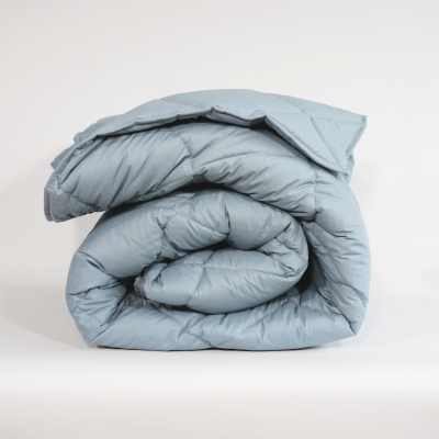 Памучна зимна олекотена завивка "Париж Аква"  двойна 200/210 см