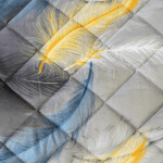 Зимна олекотена завивка за спалня Платин 200/210 см.