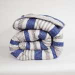 Вълнена олекотена завивка Мерино Грид 200/210 см