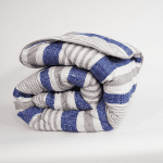 Вълнена олекотена завивка Мерино Грид 150/210 см 