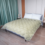 Вълнена олекотена завивка Мерино Натурал Грийн 150/210 см 