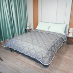 Вълнена олекотена завивка Мерино Грей 200/210 см