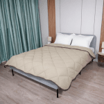 Вълнена олекотена завивка Мерино Натурал  150/210 см