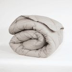 Памучна лятна олекотена завивка "Париж Сива" двойна 200/210 см