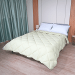 Памучна лятна олекотена завивка "Париж Мента" единична 150/210 см