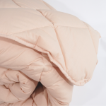 Памучна лятна олекотена завивка "Париж Екрю" единична 150/210 см