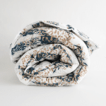 Памучна лятна олекотена завивка "Леон" единична 150/210 см