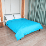 Плик за олекотена завивка, Ранфорс 100% памук, Тюркоаз, 200/210 см