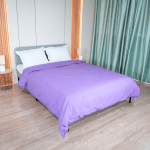 Плик за олекотена завивка, Ранфорс 100% памук, Лила, 150/210 см