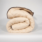 Вълнена олекотена завивка Мерино Натурал  150/210 см