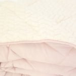 Олекотена завивка шерпа Коузи Бледо розова 150/210см