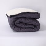 Олекотена завивка шерпа Коузи Индиго 150/210см