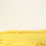 Олекотена завивка шерпа Коузи Жълта 150/210см